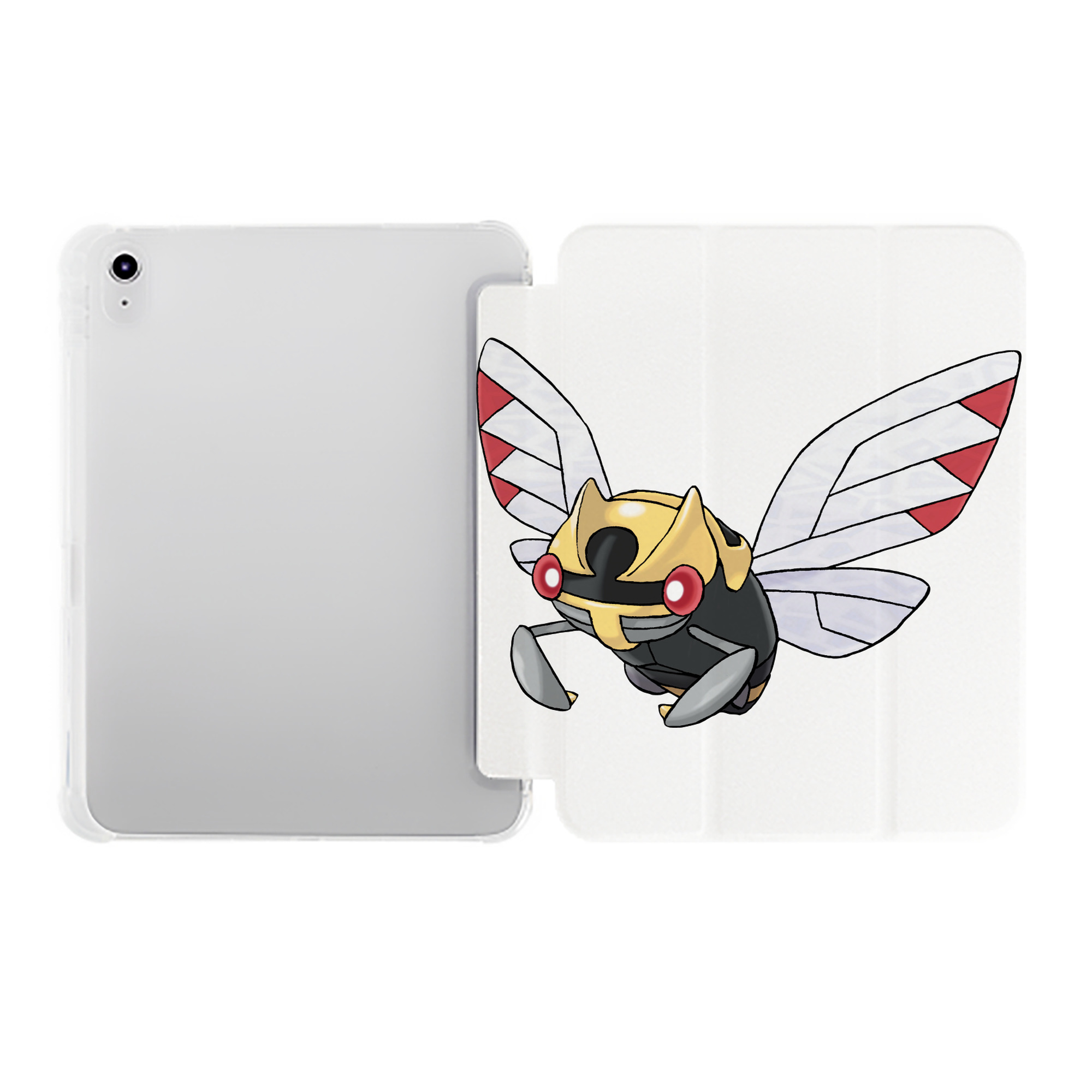 （画像用） ポケットモンスター Pokémon IPad ケース ペン収納付き 三つ折りスタンド PUレザー×シリコン 対応機種9.5/10.5/10.9インチ